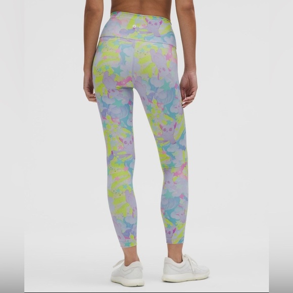 Lululemon x So Youn Lee Wunder Train High Rise Tight 25” - Little Heaven Pink - Picture 2 of 3